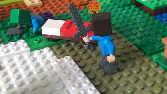 Приключения Стива в мире LEGO Minecraft: 4 серии подряд!