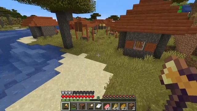 Играю в Minecraft с модом The Silence 2