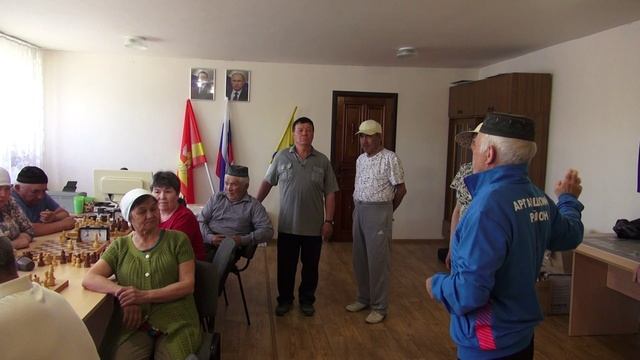 Совет ветеранов Дербишевского сельского поселения. Открытие. Легкая атлетика. Дартс. Шашки. 2025