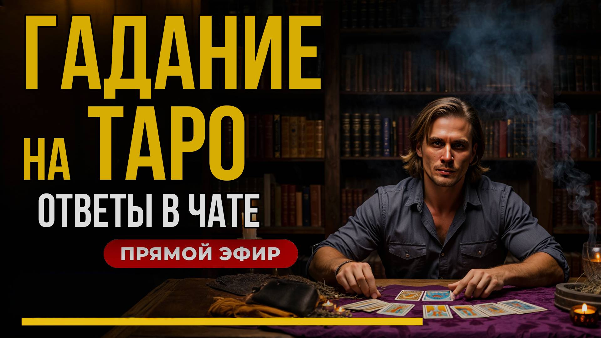 Прямой эфир Таро: задаёшь вопрос — получаешь ответ