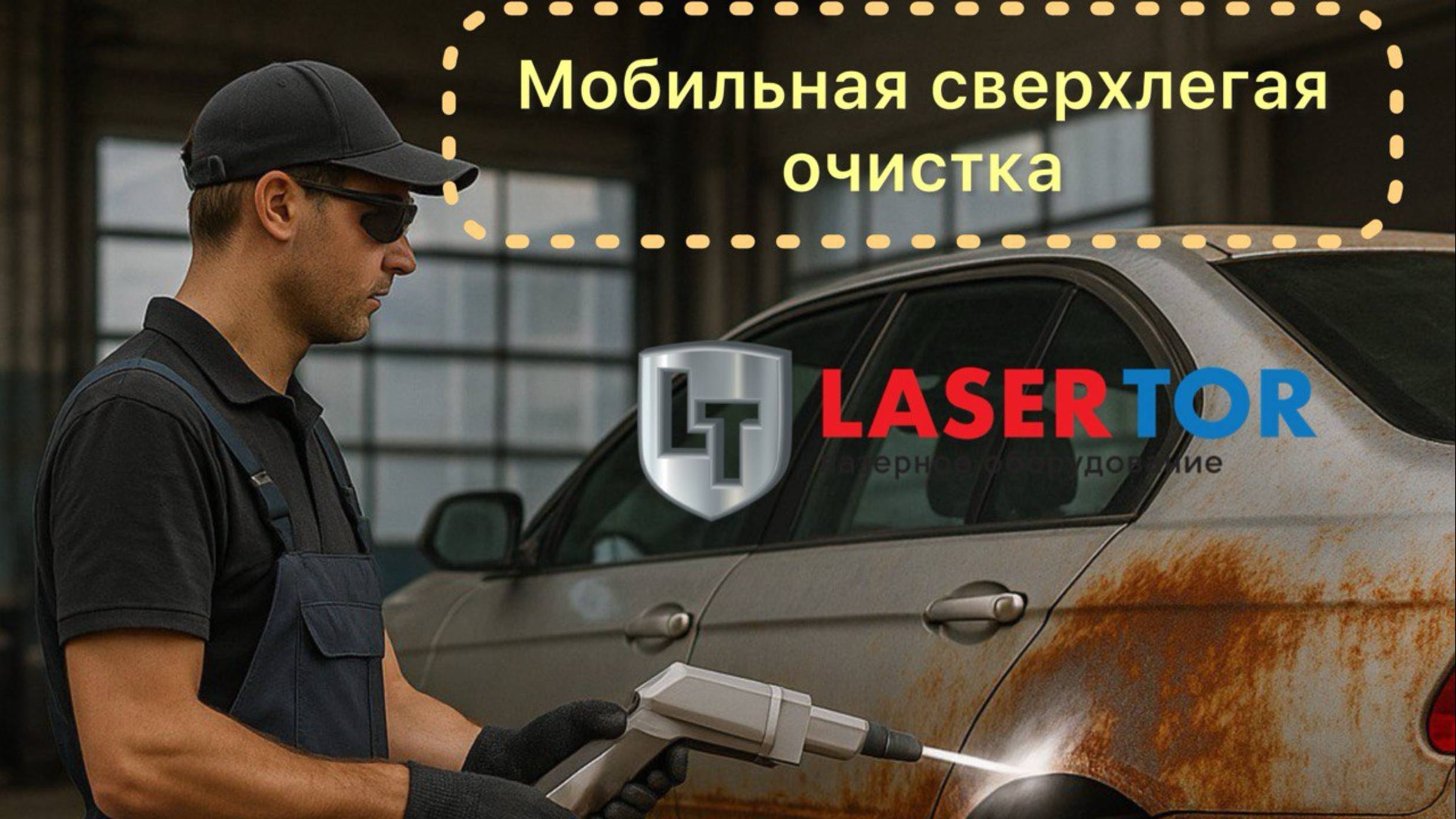 Лазерная очистка Mobil light