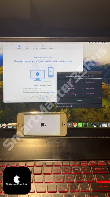 🔓 Разблокировка и обход iCloud блокировки (Passcode) с сохранением сигнала на iPhone 5S 32Gb Gold 🔓
