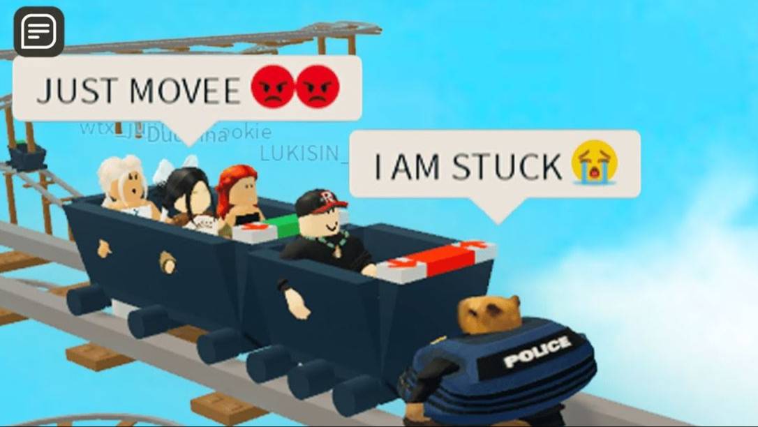 Roblox - смешные нарезки. FUNNY MOMENTS Cart Ride