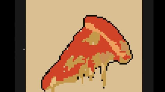 пицца ► Pixel art   [#draw #digitalart  #art #photoshop] (1)