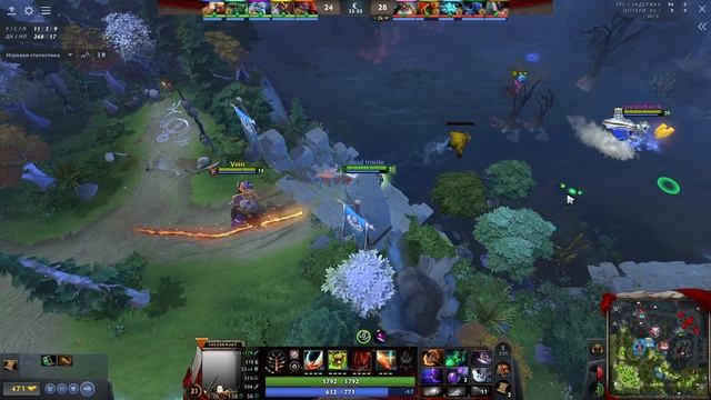 Dota2. Patch 7.38 Juggernaut 1 pos. carry Дота2 Джаггер 1 поз керри