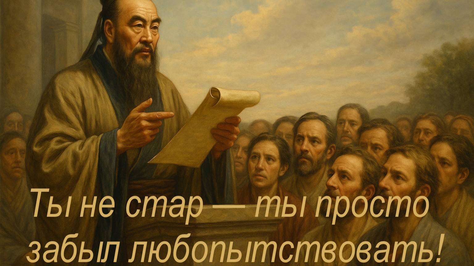 Конфуций: мозг не стареет, а вот с нами беда