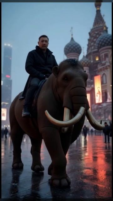 На Мамонте по площади Москвы