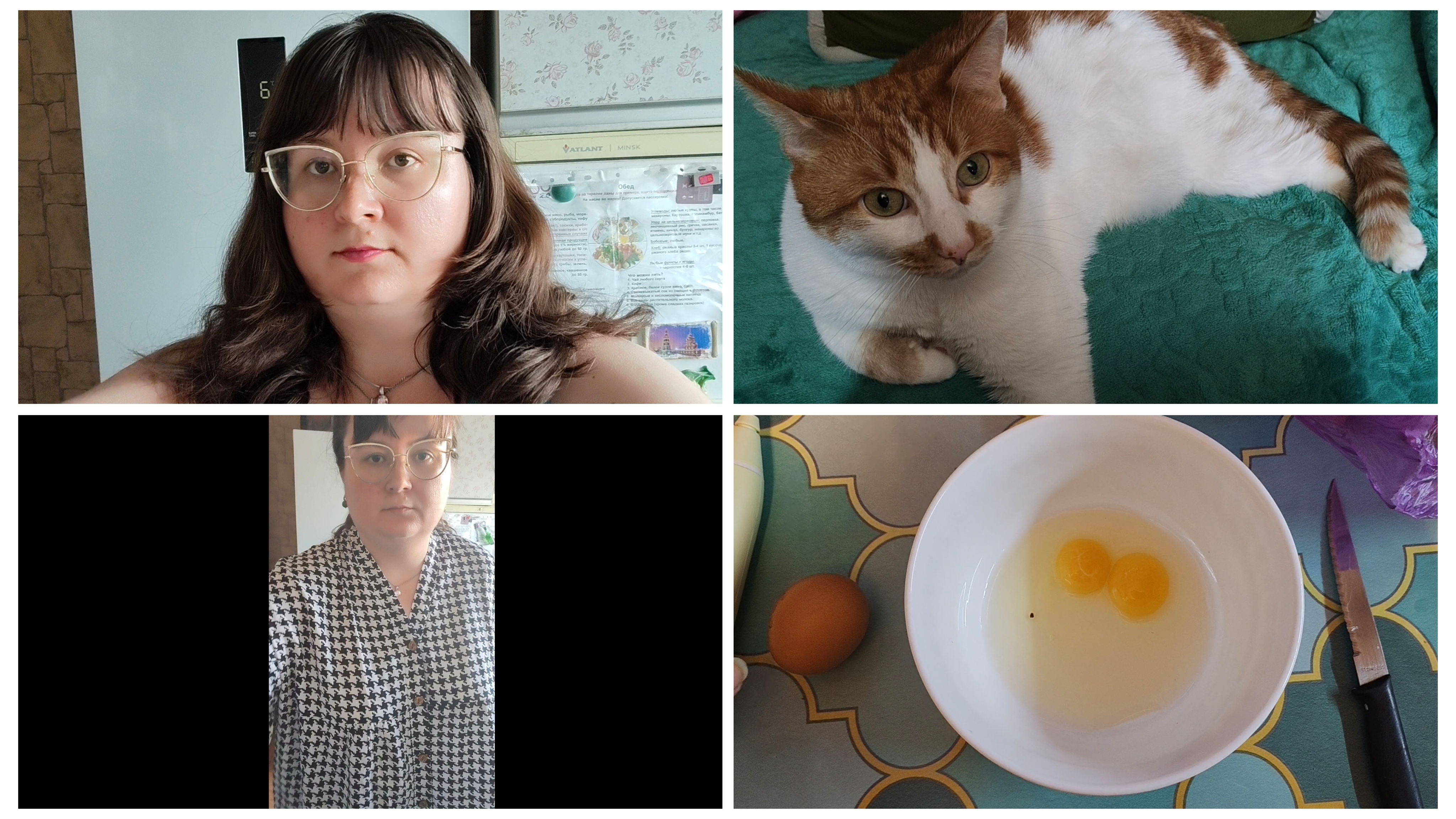 Влог. Дешёвая одежда Озон Китай. Новая стрижка. 2 желтка в яйце. Мои ужины. Мой кот Лео.
