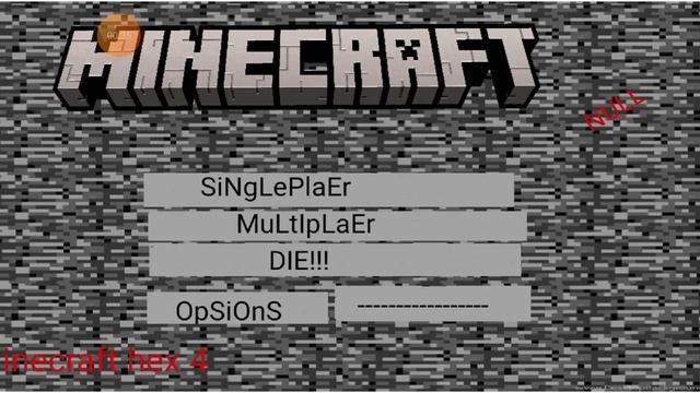 Minecraft hex 4 (Моя версия)