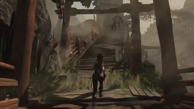 Tomb Raider Definitive Edition часть 16  Путь через мост