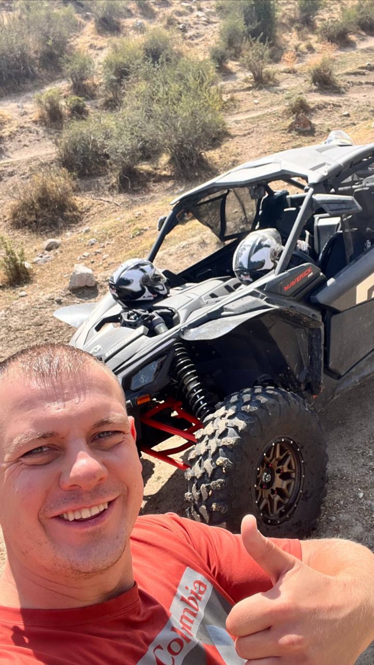 BRP MAVERICK X3 X RS от первого лица по степям Киргизии
