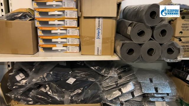 Рюкзаки добровольцам «Газпром добыча Уренгой» на СВО
