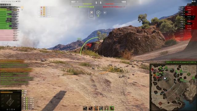 [Fermani wot] Новый Chieftain Уже взял 3 отметки и сделал рекорд! Вот на что способен этот танк