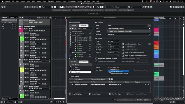 36. Exporting Out Your Audio