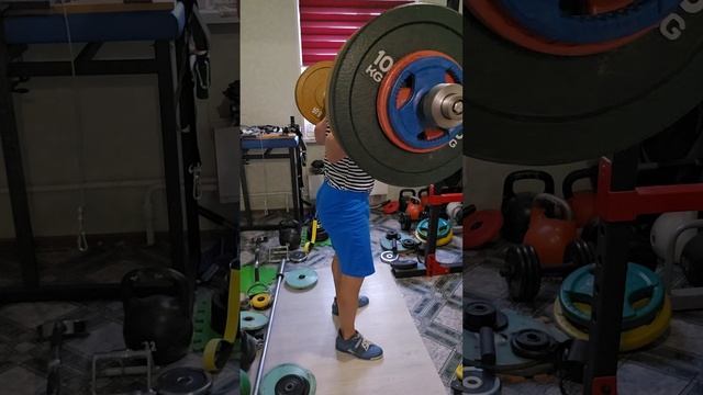 Присед 85кг