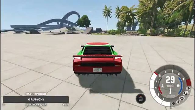 Прохождение BeamNG.drive #2 ПОГНАЛИ