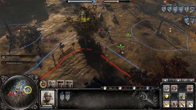 Company of Heroes 2 RuS хороший 2на2