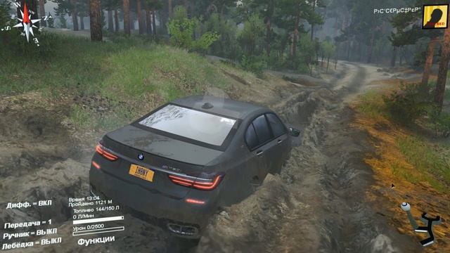 Spintires .  BMW 7 Series . Бизнесмены поднялись на новый уровень