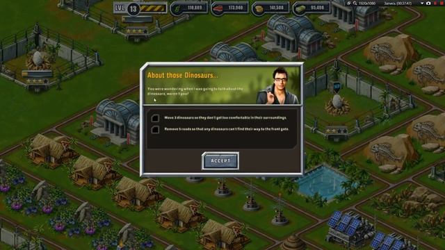 Jurassic Park Builder (Полное русское прохождение) Эпизод 7 Окру?