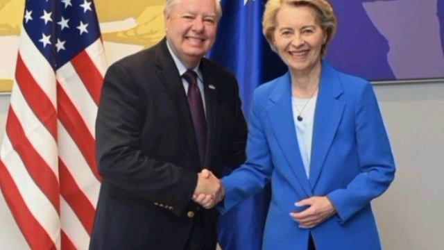 Сенатор (терроритс и экстремист в РФ) Линдси Грэм посетил также Брюссель, где встретился с главой Ев