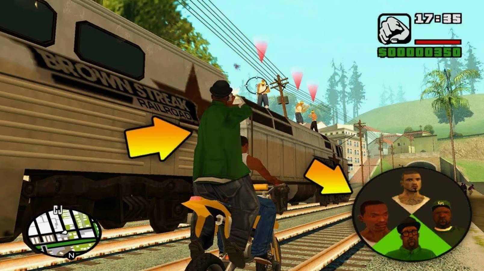 Как пройти миссию с поездом в GTA San Andreas
