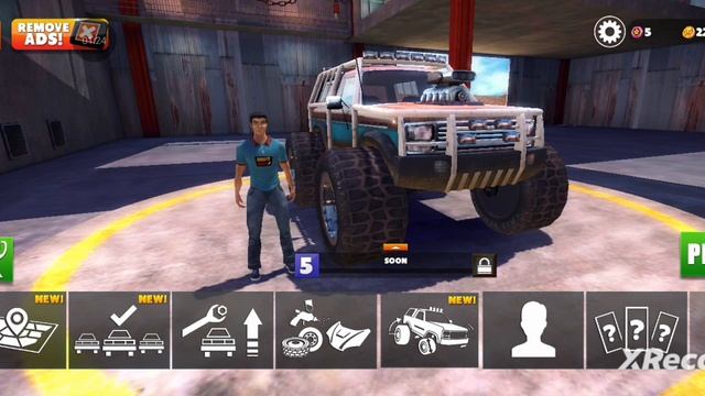 как сделать Бигфут в игре of the road