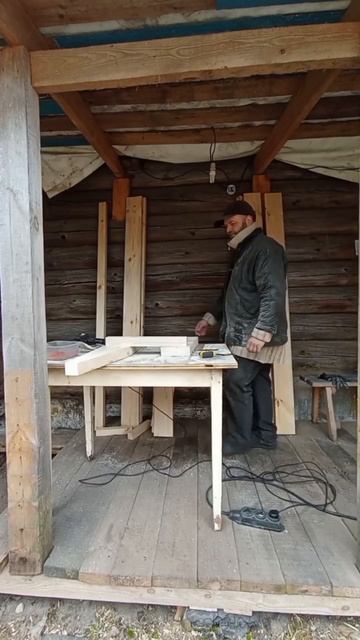 Смастерил шикарную лавку для дачи и дома!  #жизньвдере?