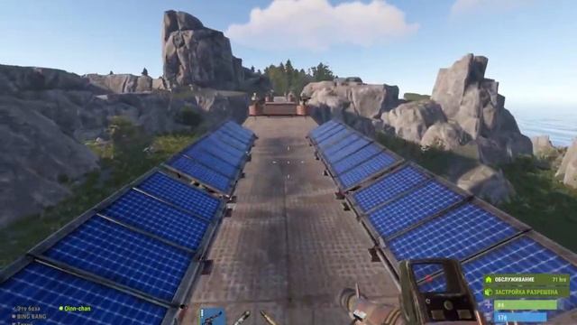 Rust train house . Живу в поезде в игре Rust