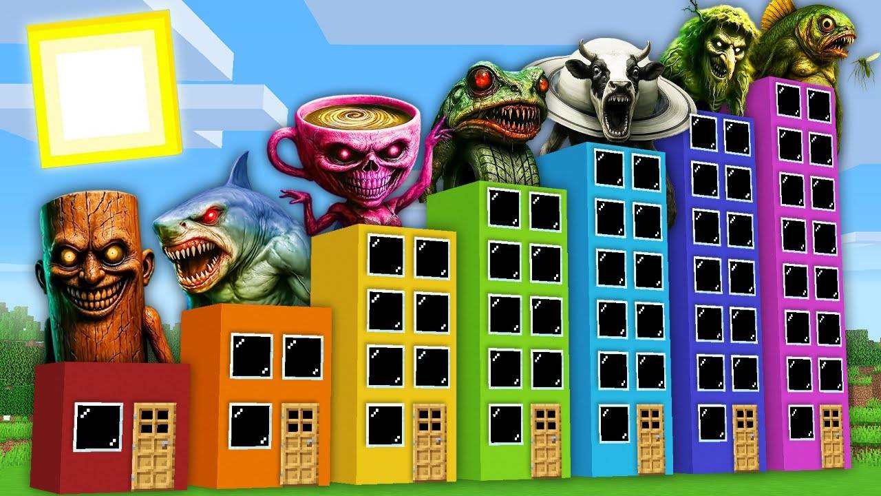 ОТКУДА ЭТИ ПРОКЛЯТЫЕ ОТЕЛИ С TUNG TUNG SAHUR BOMBARDINO CROCODILO BALLERINA CAPPUCCINO в Майнкрафт !