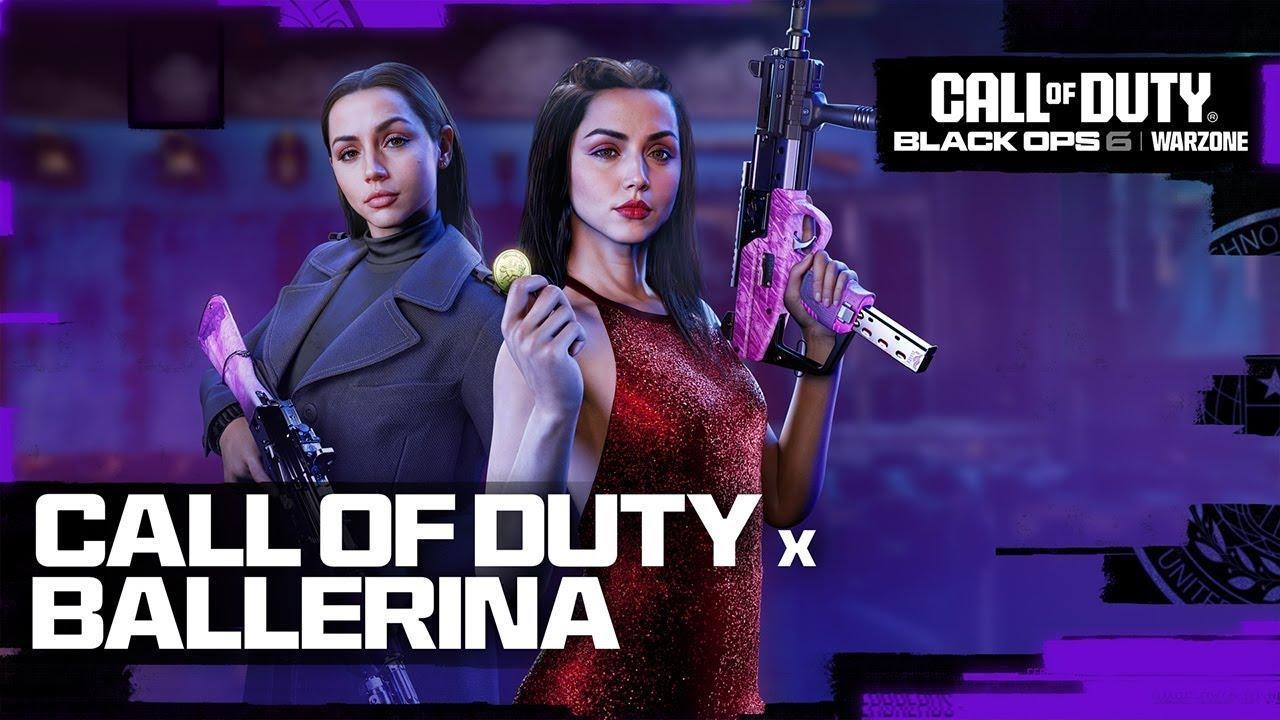 Call of Duty: Black Ops 6 и Warzone - Трейлер совместной работы Ballerina