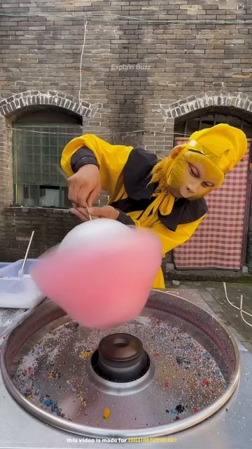 Amazing Cotton Candy in Japan #shortsvideo
