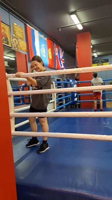 тренировка по Боксу началась