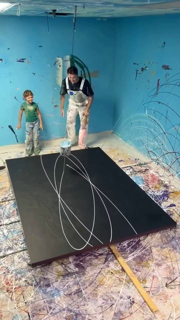 How they make painting #shortsvideo