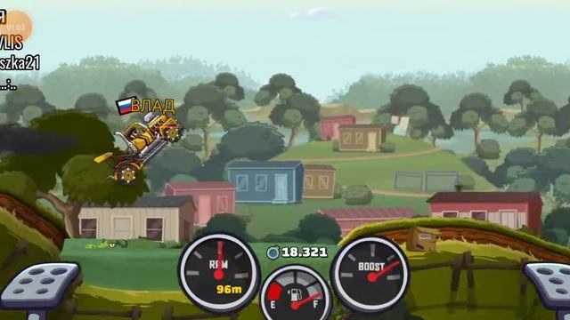 Hill Climb Racing 2 Болотистый Кубок. Гоночный грузовик