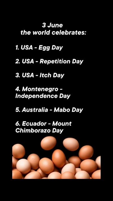 3 June the  world  celebrates #holiday #happy #popular #june