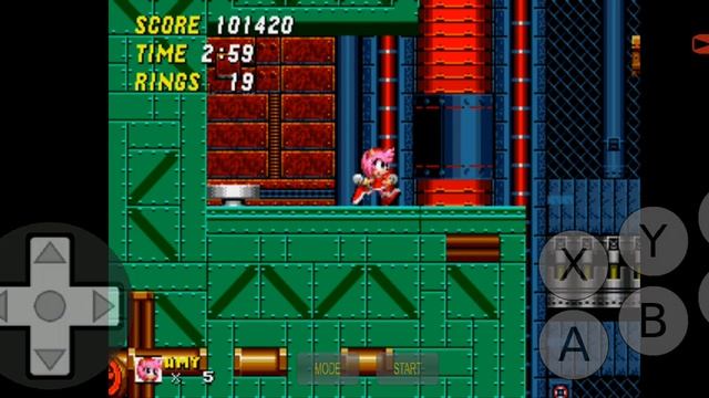 Прохождение Sonic 2 pink edition#4 ФИНАЛ соло эми
