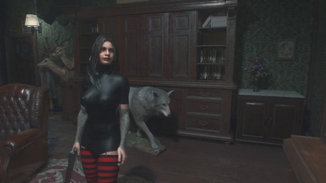 Resident Evil 2 Remake Мод Клэр Вампирша
