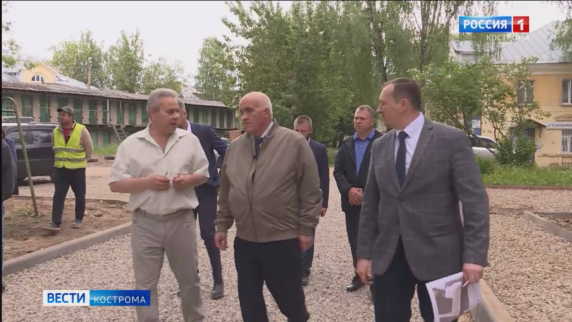 Благоустройство Костромы проходит под губернаторским контролем