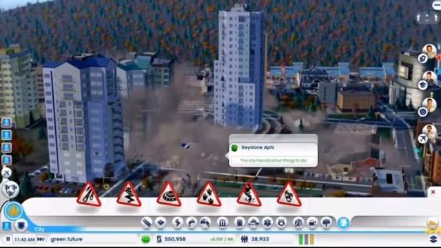 Катастрофы SimCity 2013 vs SimCityBuildit