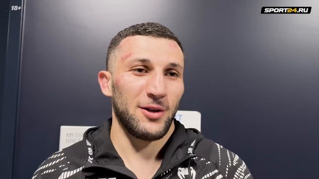 ПЕРВЫЙ ОСЕТИН В UFC после победы / Бекоев вышел и уничто?