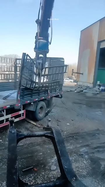 Truck Dismantling Process in Seconds #shortsvideo