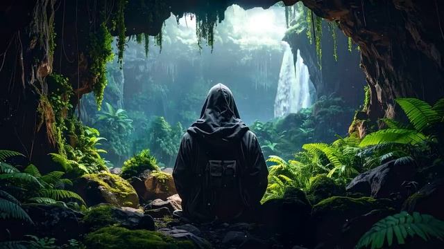 NATURE REST: Soothing Relaxing Ambient Music with Rain - Deep Meditative Soundscape for Relaxation