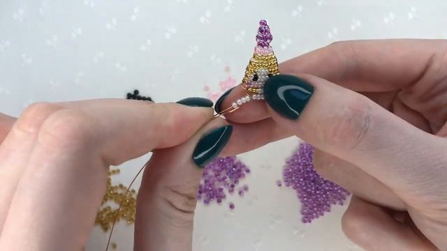 Фигурки из бисера для начинающих. Как сделать русалочку Андрину параллельным плетением?
