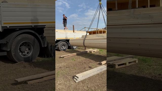 Сухая строганая доска для строительства дома