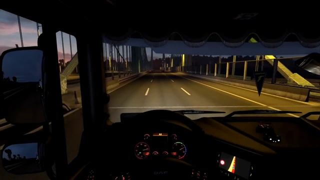 Рабочая смена дальнобойщика Дэнчика  (ETS 2)