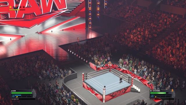 Wwe 2k23 Rey Mysterio Побил Axiom #3