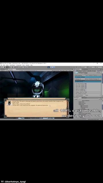 КАК ДОБАВИТЬ ДИАЛОГОВУЮ СИСТЕМУ НА UNITY