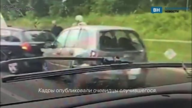 Во Владимирской области произошло тройное ДТП.