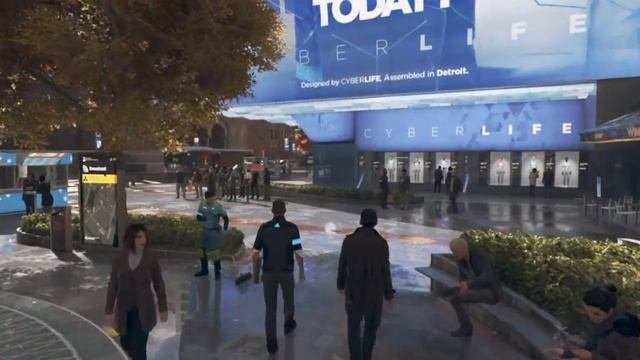 Detroit: Become Human - #2 - Прогулка по парку