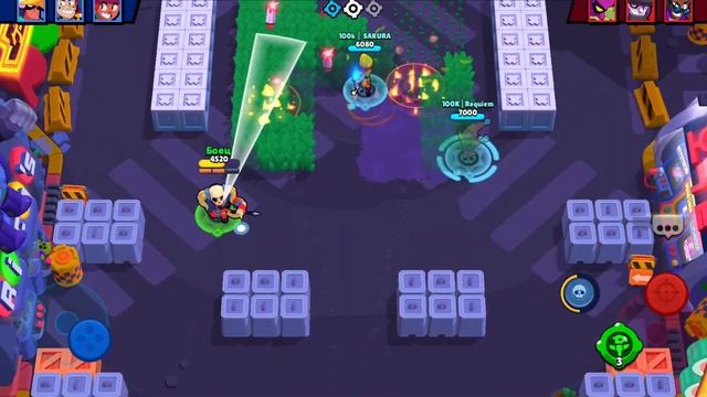 АПНУЛ БО НА 1000 С VITAL SAKURA В BRAWL STARS. 9 МАКСИМАЛЬНЫЙ РАНГ НА